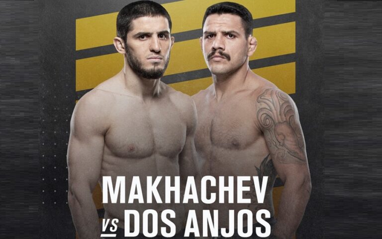 Islam Makhachev vs Rafael Dos Anjos Ramaikan UFC 267