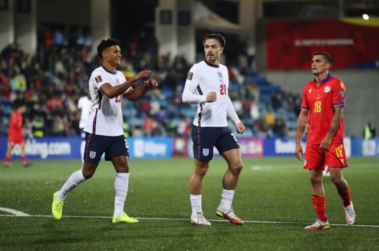 Mainkan Pemain Cadangan, Inggris Gilas Andorra 5-0