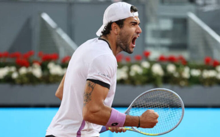 Kalahkan Popyrin, Berrettini Melangkah Ke Babak Kedua Vienna Open 2021