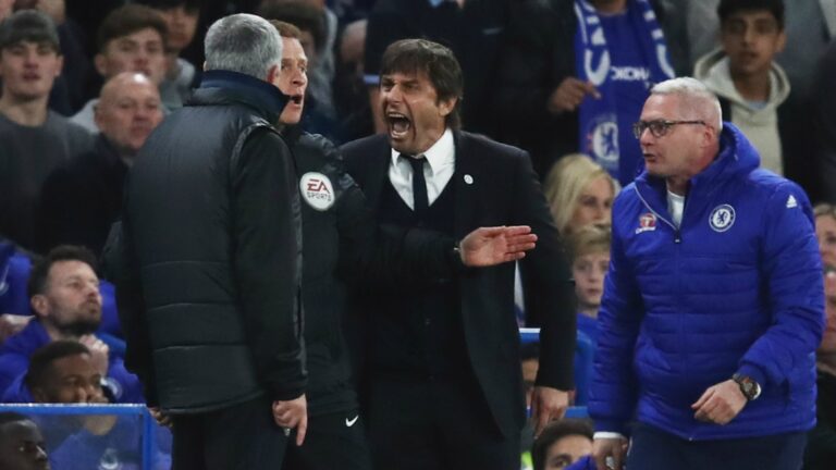 Pertaruhan Conte dan Mourinho di Conference League