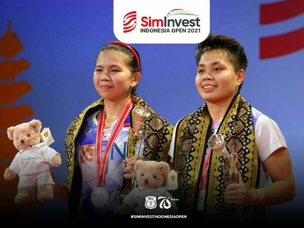 Greysia/Apriyani Raih Runner Up Indonesia Open 2021