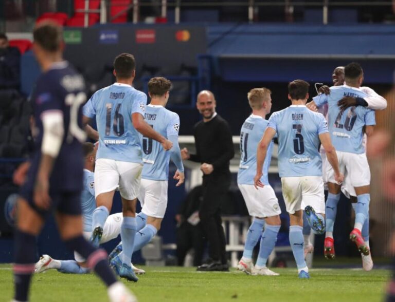 Manchester City dan PSG Bergandengan Tangan Ke 16 Besar