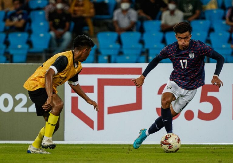 Menang Tipis Atas Filipina, Kamboja Juarai Grup A AFF U23