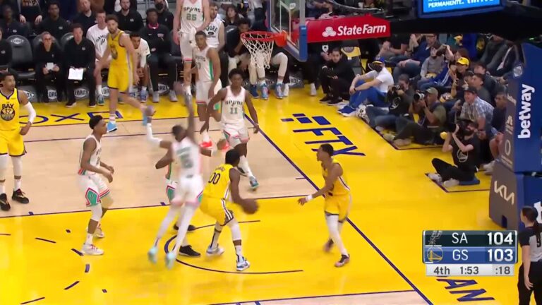 Spurs Pecundangi Warriors 110-108