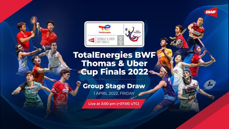 Hasil Drawing Piala Thomas dan Uber 2022