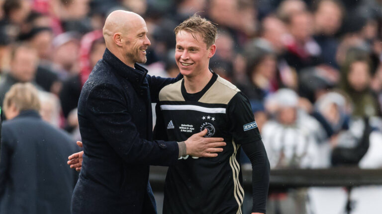 Frenkie De Jong Ikut Pindahan Ten Hag ke Old Trafford