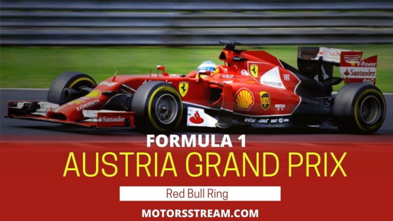 Jadwal Formula 1 AustriaGP 2022