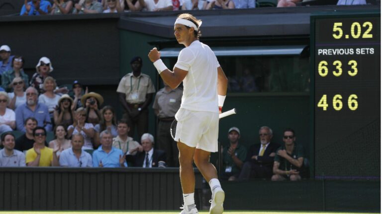Kalahkan Botic Van De Zandschulp, Nadal Melaju ke Perempat Final Wimbledon