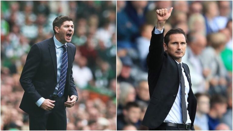 Anak Asuh Steven Gerrard Hancurkan Pasukan Frank Lampard 2-1