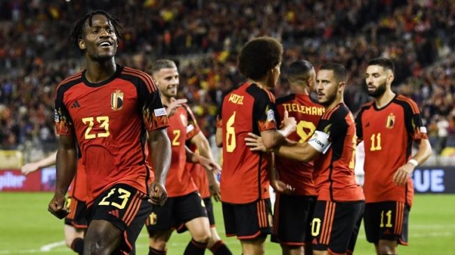 Belgia Susah Payah Kalahkan Wales
