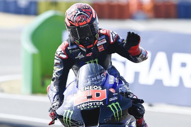 Quartararo Masih Memimpin Klasemen Dipepet Habis Bagnaia