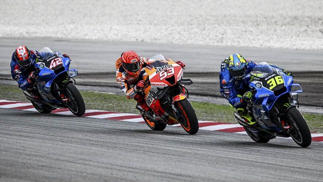 Free Practice 2 MotoGP Seri Pamungkas Digelar Dalam Cuaca Dingin Dan Berangin Kencang
