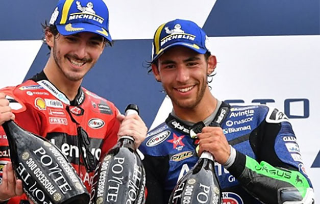 Bastianini Jadi Tandem Sekaligus Rival Bagnaia