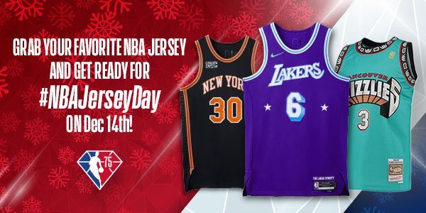 NBA Jersey Day