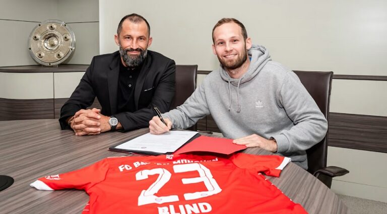 Daley Blind Resmi Bergabung Bayern Muenchen