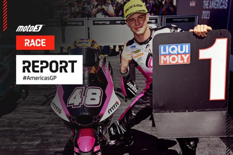 Ivan Ortola Menangi Moto3 Di COTA 2023