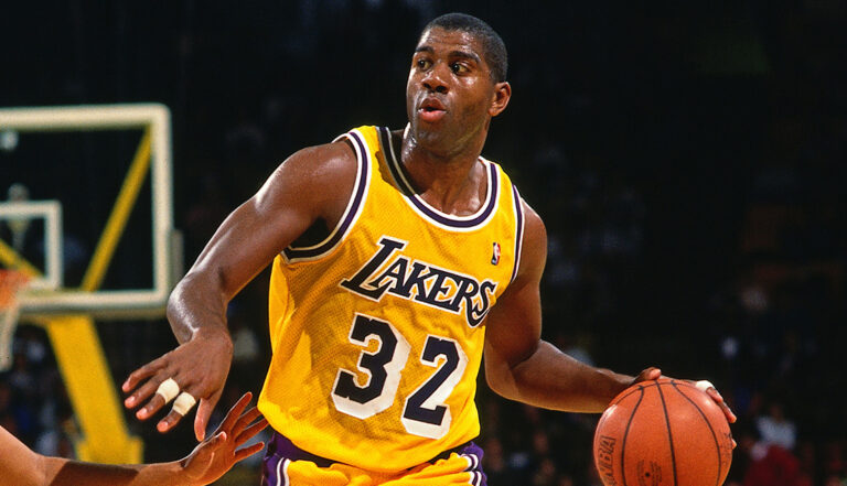 Earvin “Magic” Johnson, Legenda Los Angeles Lakers