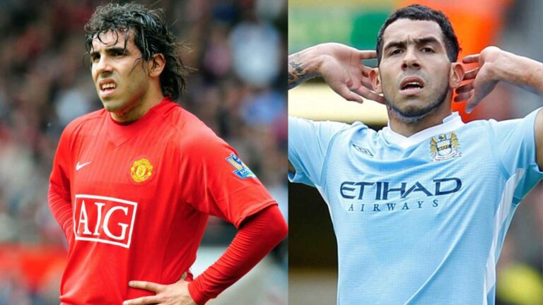 Carlos Tevez Legenda Manchester Merah Dan Biru