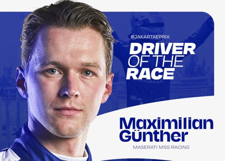 Maximilian Gunther Juara Seri 11 Formula E 2023