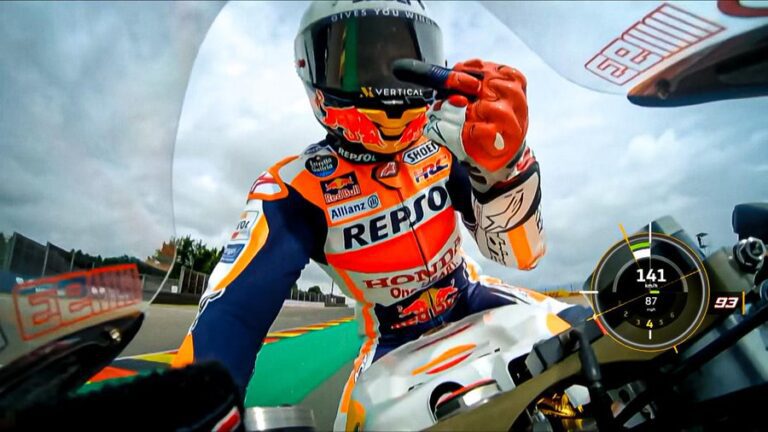 Marquez Crash Lagi, Bezzecchi Catat Waktu Tercepat