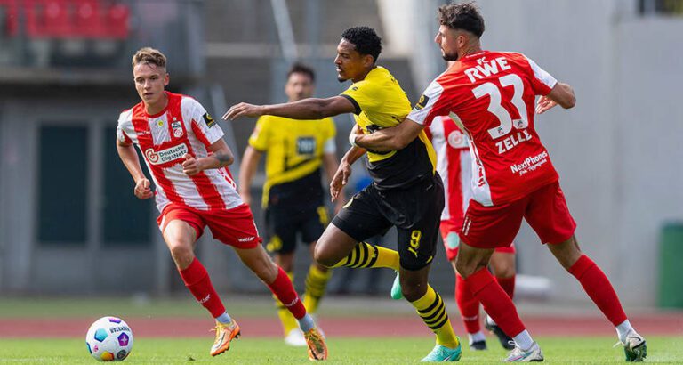 Dortmund Menang 2-1 Dari Erfurt