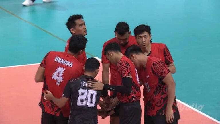 Timnas Voli Putra Indonesia Lolos Ke Perempat Final AVC Challenge Cup 2023