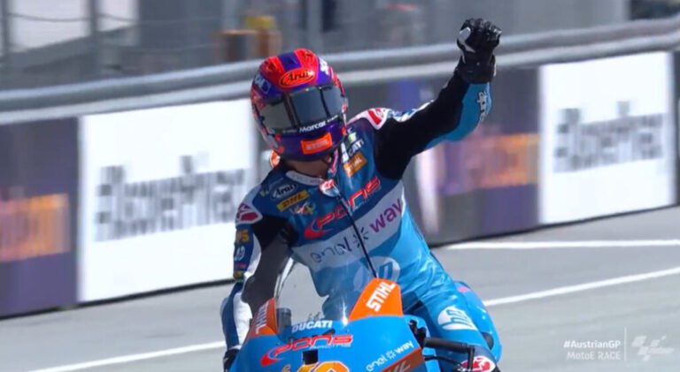 Mattia Casadei Jadi Penguasa MotoE Di Red Bull Ring Spielberg