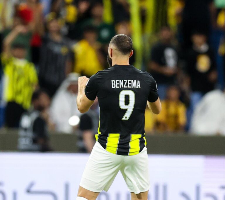 Benzema Jadi Pahlawan Kemenangan Al-Ittihad