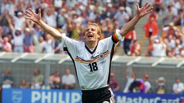 Jurgen Klinsmann Striker Terbaik Jerman Di Piala Dunia 1990