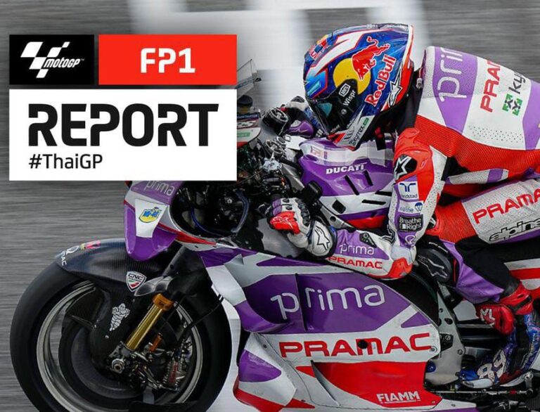 Jorge Martin Tercepat Di FP1 MotoGP Thailand 2023
