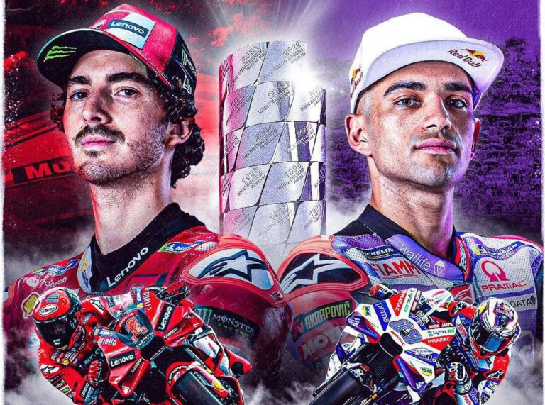 Tersisa Dua Seri, Bagnaia Dan Jorge Martin Hanya Berselisih 14 Poin