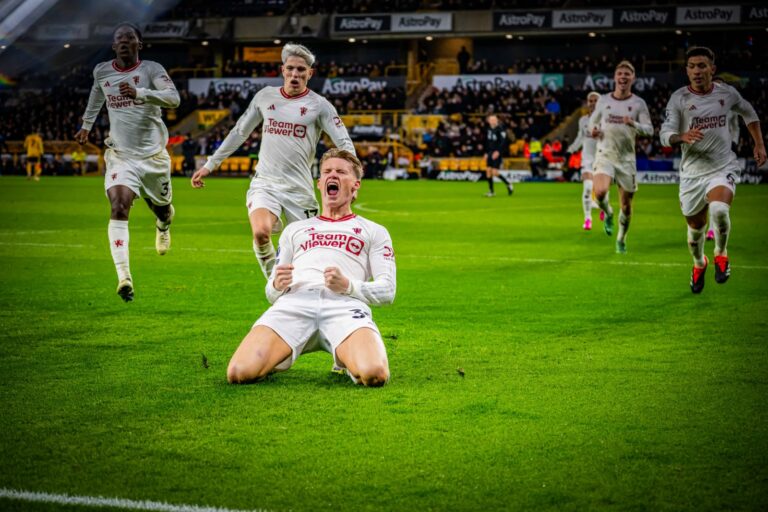 Manchester United Susah Payah Kalahkan Wolverhampton
