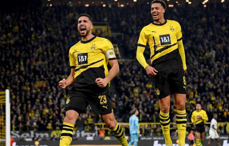 Die Borussen Gilas Eintracht Frankfurt 3-1