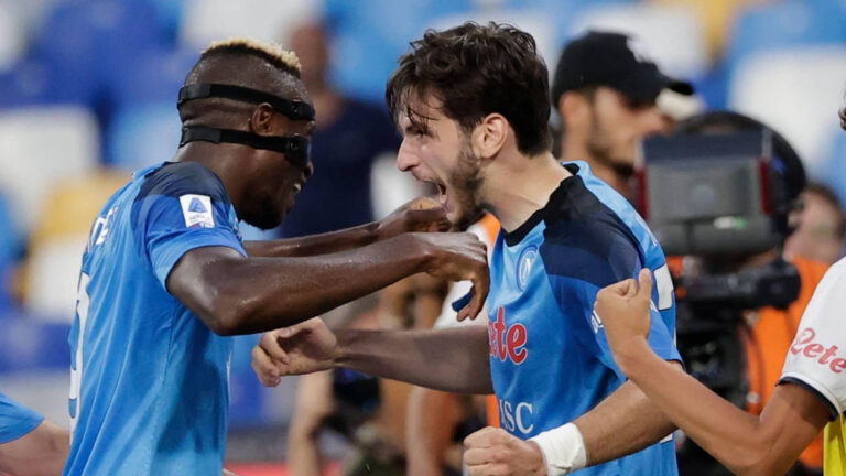 Victor Osimhen dan Khvicha Kvaratskhelia Akan Gantikan Mbappe