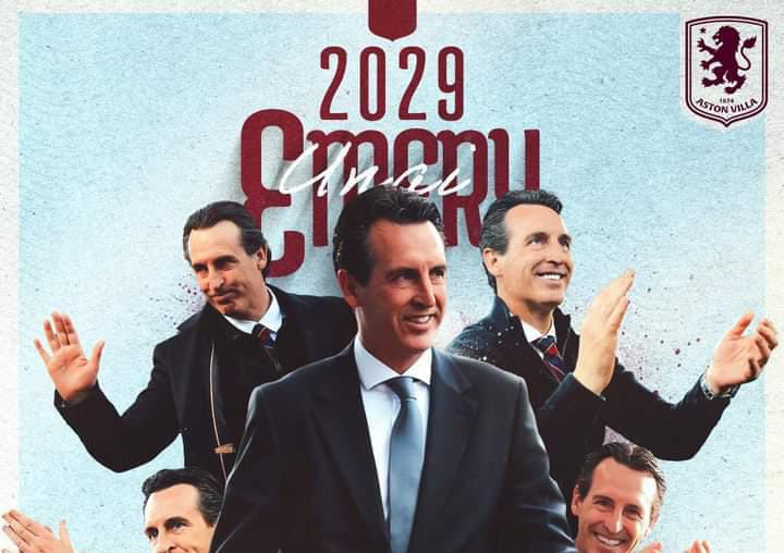 Unai Emery Perpanjang Kontrak Dengan Aston Villa