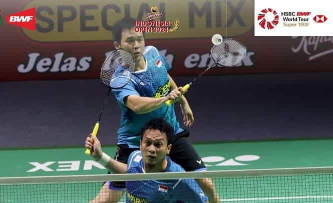 Jadwal Babak 16 Besar Indonesia Open 2024