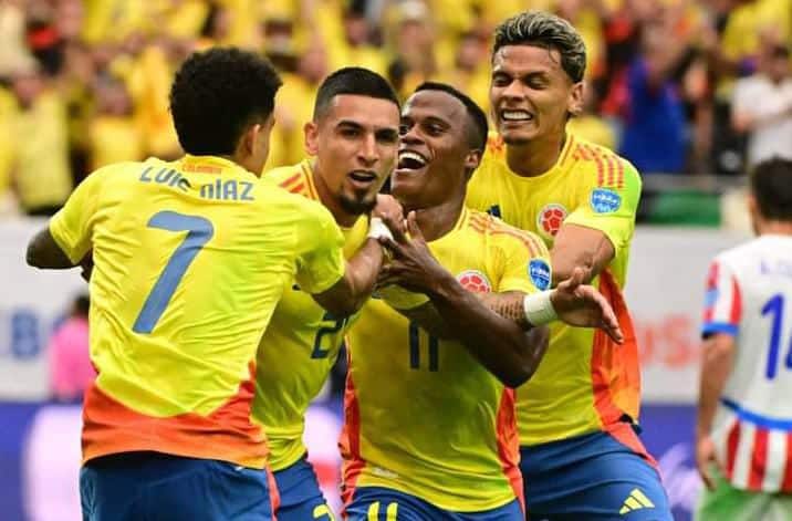 Kolombia Bungkam Paraguay 2-1