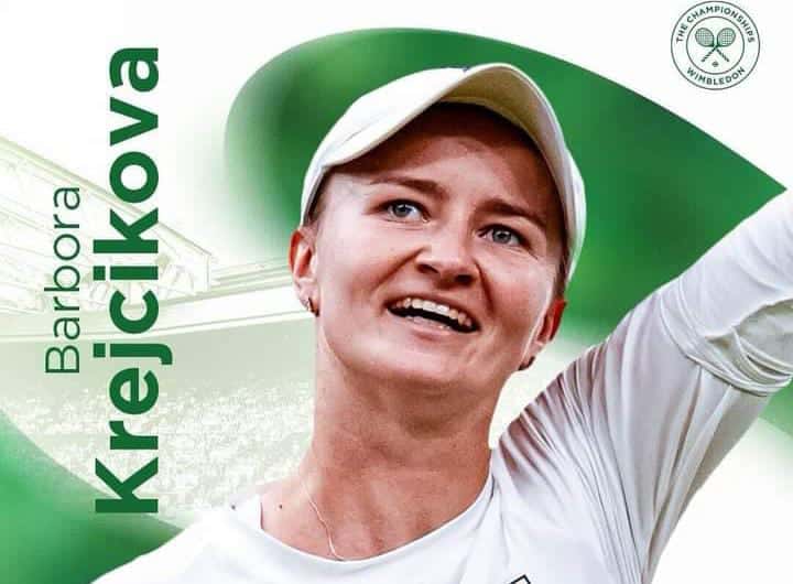 Barbora Krejcikova Tembus Semifinal Wimbledon