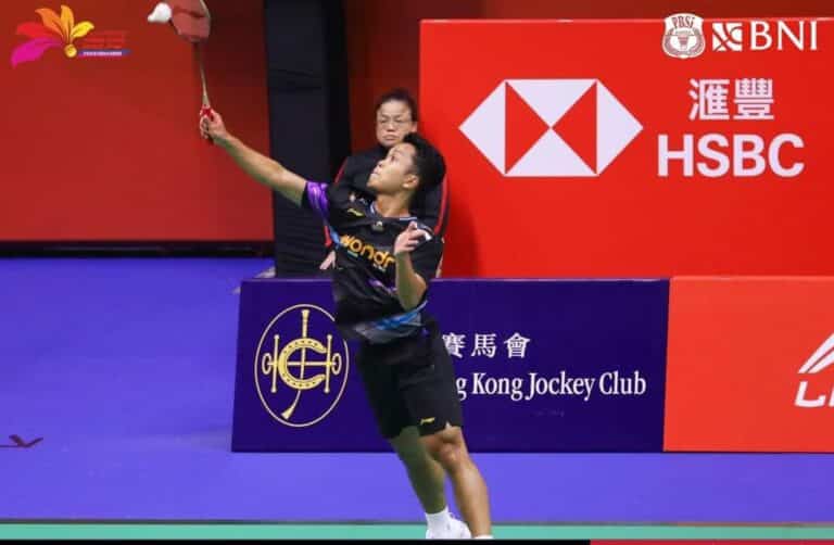 Ginting Menang Dramatis Atas Jason Gunawan