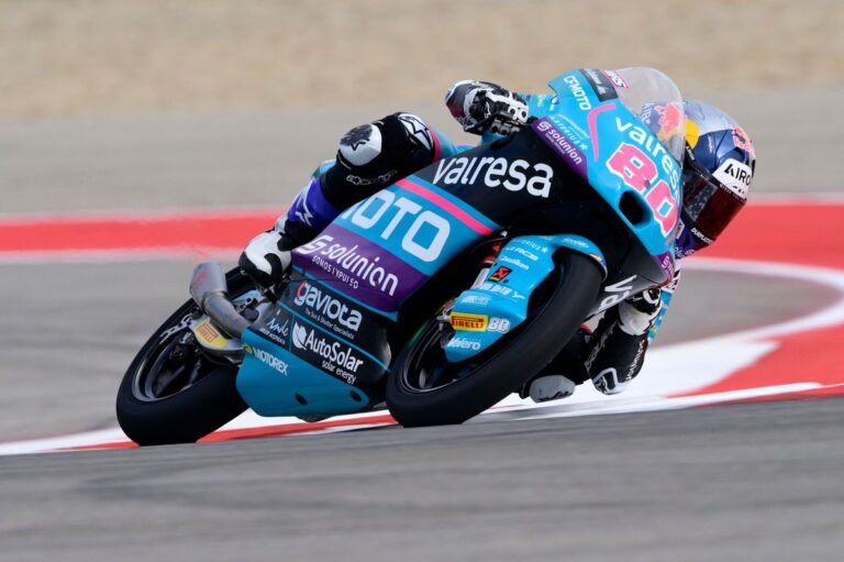 Joel Kelso Tempel Ketat David Alonso di FP Moto3