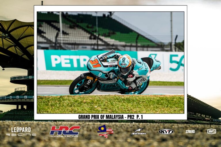 Duo Pembalap Leopard Racing Dominasi PR2 Moto3