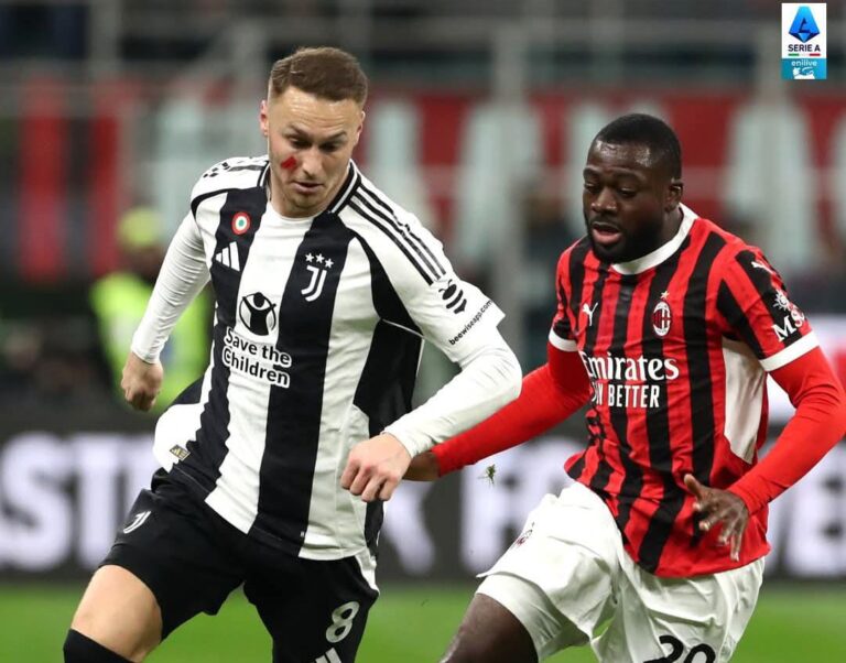 AC Milan Berbagi Angka Dengan Juventus