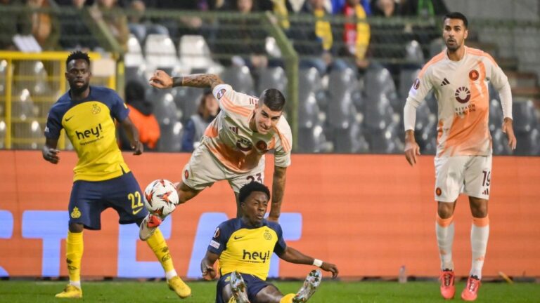 Union Saint-Gilloise Tahan Imbang AS Roma