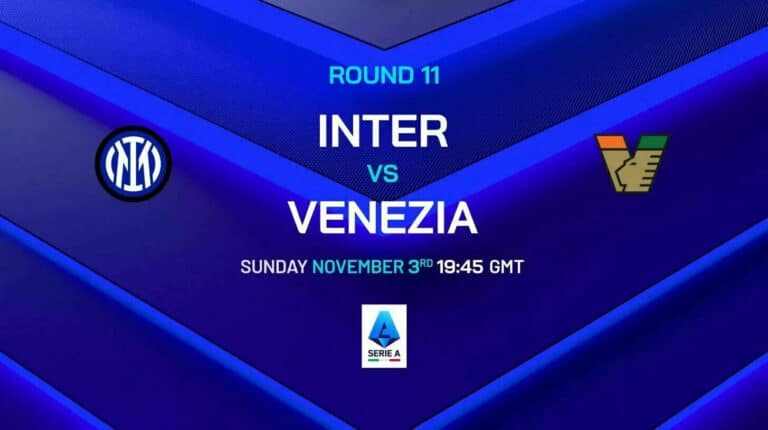 Venezia Vs Inter Milan Di Giornata ke-11 Serie A