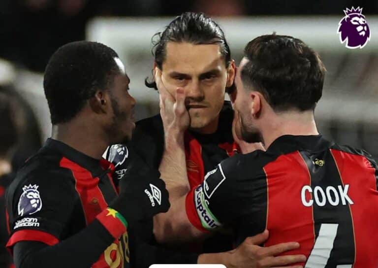Bournemouth Paksakan Hasil Imbang Lawan West Ham United