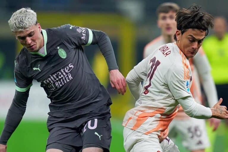 AC Milan Berbagi Angka Dengan AS Roma