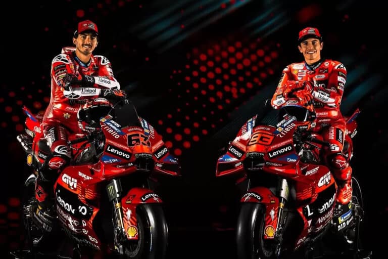 Dua Juara Dunia Di Tim Ducati Lenovo