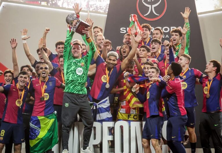 Lumat Madrid, Barcelona Juarai Supercopa de Espana