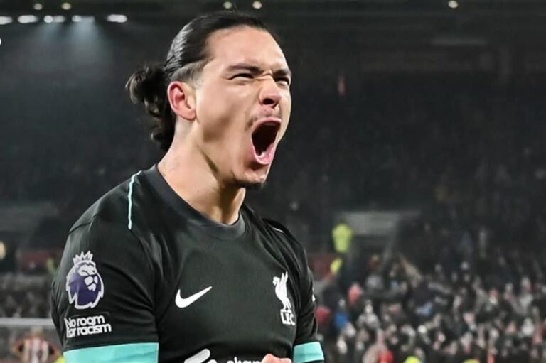 Brace Darwin Nunez Bawa Liverpool Kandaskan Brentford