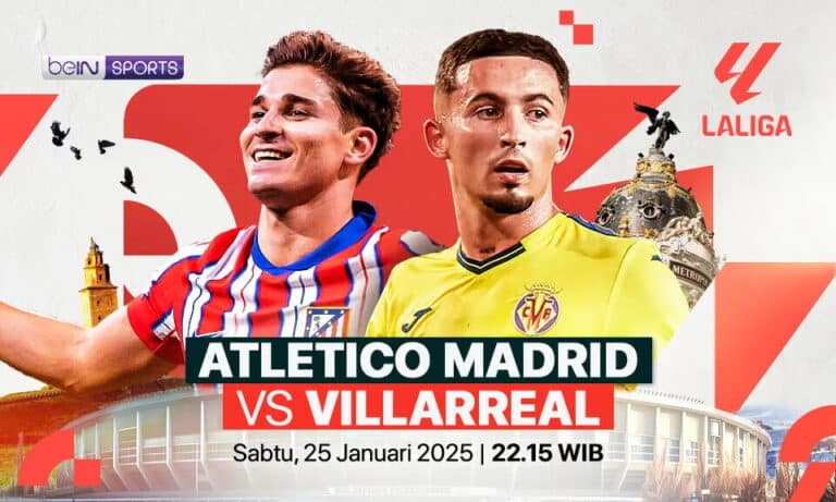 Atletico Vs Villareal Di Jornada Ke-21 La Liga